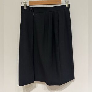 Giorgio Armani Black Sparkly Shimmer Skirt Size 6